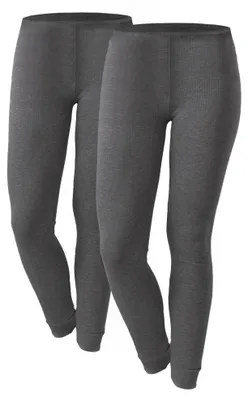 Produktbild von OCERA 2X Thermo Unterhose für Damen aus Baumwolle - anthrazit - M