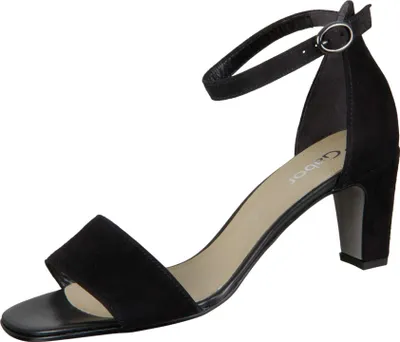 Produktbild von Gabor Riemchensandaletten Schwarz Damen 383037393338 Schwarz 38 1/2 EU