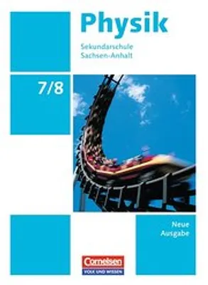Obrázek produktu pro Physik 7./8. Schuljahr. Schülerbuch Sekundarschule Sachsen-Anhalt