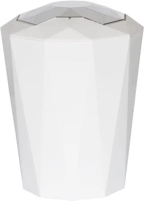 Produktbild von Kosmetischer 5 Liter Eimer Weiss mit Schwingdeckel