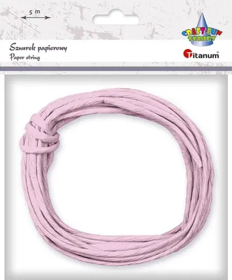 Zdjęcie produktu dla Sznurek Pap.5M/035Mm J.róż