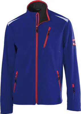 Produktbild von Fortis Softshelljacke Herren PERFORMANCE 24 Gr. S blau/rot