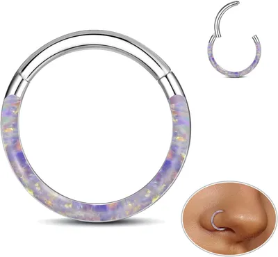 Obrázok produktu pre Hypoalergénny piercing do nosa a ucha, 16G, 10 mm
