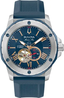 Produktbild von Bulova 98A282 Marine Star Automatik Herrenuhr 44mm 20ATM