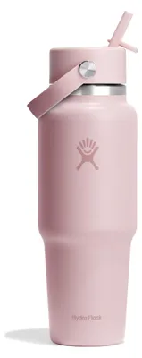 Imagen del producto de Hydro Flask - Botella de viaje con tapa de pajita flexible de boca ancha, 32 oz, color Trillium