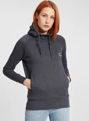 Produktbild von OXMO OXPuja Damen Kapuzenpullover Hoodie Pullover mit Kapuze