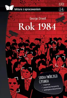 Zdjęcie produktu dla Rok 1984 George Orwell Lektura szkolna z opracowaniem SBM