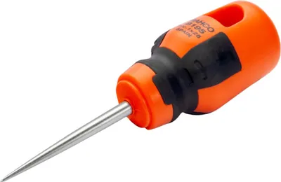 Produktbild von BahcoFIT Ahle mit Schraubendrehergriff, mit kurzem Gummigriff, 6 mm x 50 mm