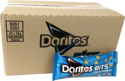 Produktbild von Doritos - Chips Doritos Bits Zero's Sweet Paprika Bag 33gr | 30 Stücke