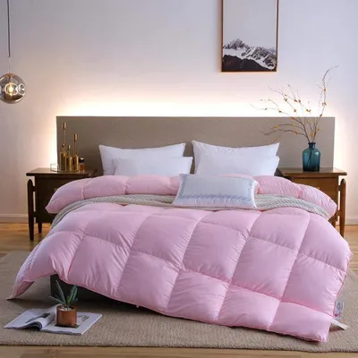 Obrázek produktu pro Bavlněná péřová přikrývka pro zimu, bílá, 150 x 200 cm