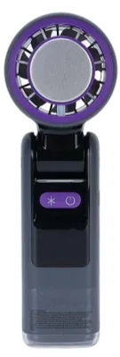 Handventilator 4000 mAh, USB, LED-Display, 100 Stufen, tragbar