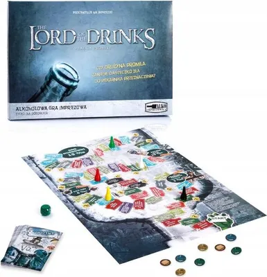Obrázok produktu pre Párty hra Lord of Drinks Alkogra Lord of Promil
