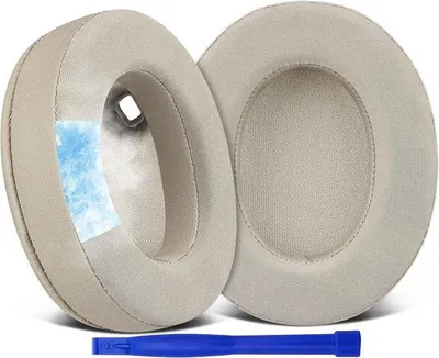 Productafbeelding van Comfortabele vervangende oorkussens voor Sony WH-1000XM4 hoofdtelefoon met geltechnologie en geluidsisolatie