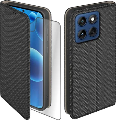 Zdjęcie produktu dla Etui z klapką do Motorola Edge 60 Pro 5G Zamykane Futerał + Folia