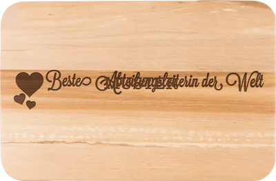 Produktbild von Mr. & Mrs. Panda schneidebrettchen Abteilungsleiterin - Transparent - Geschenk, Frühstücksbrett, Holzbrett, brotbrett, Schneidebrett, Holzbrettchen, Arbeit, Vorgesetzte