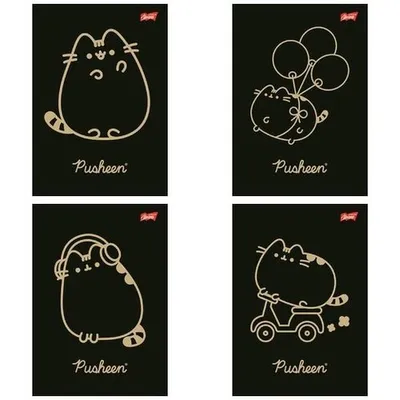 Immagine prodotto di Zeszyt A5 60 kartek kratka Pusheen okładka laminowana Unipap