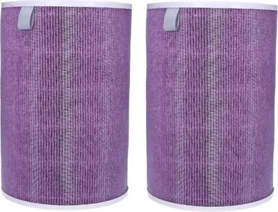 Obrázek produktu pro 2x náhradní antibakteriální filtr Sillar pro filtr čističky vzduchu Mi Air Purfier 2 2S 2EU 2C 2H 3H Mi air Purfier Pro Antibakteriální filtr, fialový