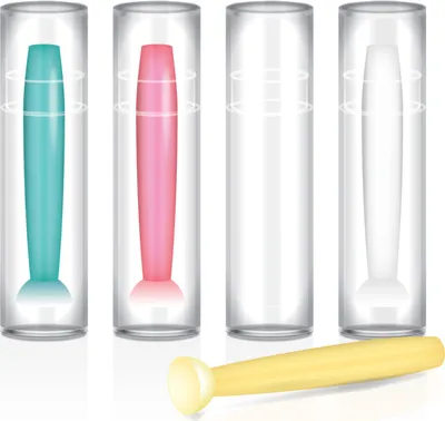 Produktbild von JB White 4er Set Kontaktlinsensauger, Linsensauger für harte Linsen, Formstabile Jahreslinsen und Ortho-K Kontaktlinsen, mehrfarbig (4 Sauger - nur für Hartlinsen)