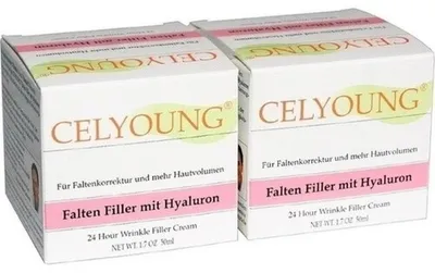 Productafbeelding van CELYOUNG Anti-rimpelcrème met hyaluronzuur, 100 ml