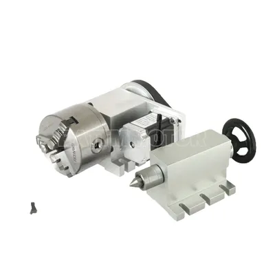 Productafbeelding van CNC-systeem met 4 assen, precisieklemvoorziening K11 van 80 mm, spindelneus van 65 mm, krachtige stappenmotor