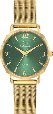 Produktbild von Girl Only Damen Edelstahlarmband Uhr Mademoiselle gold Analog Quarzuhr UGO695564