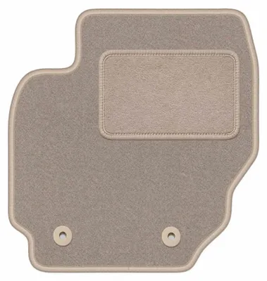 Image de Tapis conducteur en moquette pour Volvo XC70 III 2007-2016 (break) – 1 pièce, beige, sur mesure – Wielganizator LUX
