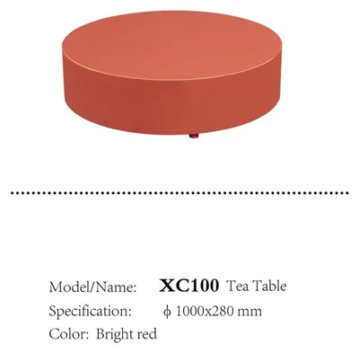Produktbild von Couchtisch Kaffeetisch Beistelltisch Designer Tisch Wohnzimmertisch Tische Rund