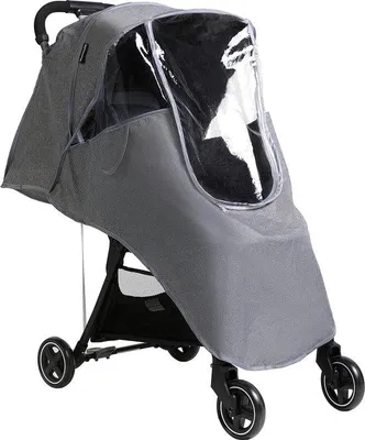 Productafbeelding van Famanu regenkap voor kinderwagens - Waterdicht en winddicht, universele pasvorm