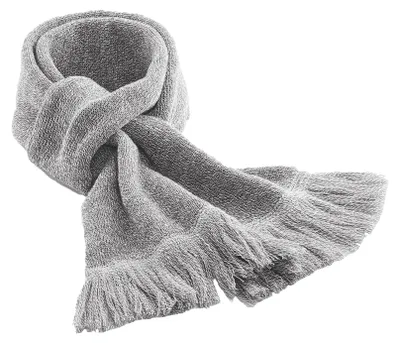Image de Beechfield - Écharpe tricotée « Classic » pour hommes/femmes Unie FK1555 (taille unique) (gris chiné)