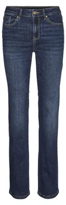 Immagine prodotto di VERO MODA Jeans da donna, modello slim fit, vita media, taglio dritto