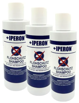 Produktbild von 3 x 200 ml IPERON® Flohschutz Shampoo