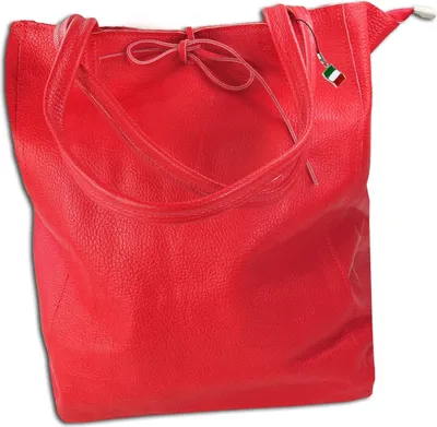 Immagine prodotto di Florence borsa in pelle shopper tracolla rosso OTM107R