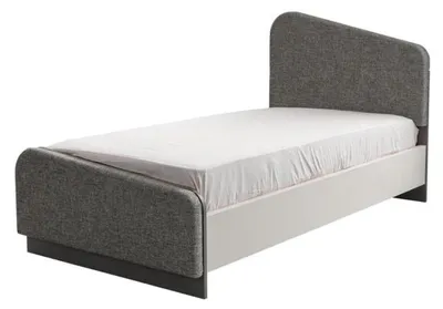 Produktbild von Kinderbett Holz Grau Modern