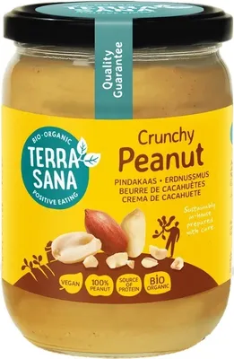 Obrázok produktu pre Krém Z Pražených Arašidov Crunchy500G - Terrasana