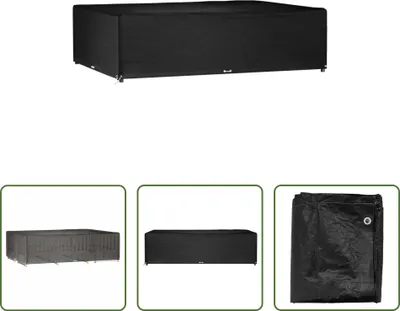 Immagine prodotto di The Living Store Copertura per mobili da giardino 16 occhielli 300x200x75 cm Rettangolare