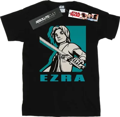 Produktbild von Star Wars - "Rebels Ezra" T-Shirt für Herren BI47507 (L) (Schwarz)