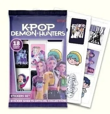 Produktbild von K-Pop Dämonenjäger – Sammelkarten-Set (18 Stück) – Panini