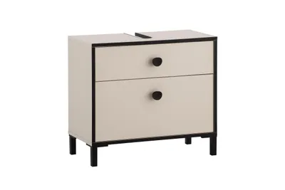 Produktbild von Möbelpartner Waschbeckenunterschrank Edda 159682 Breite 60 cm