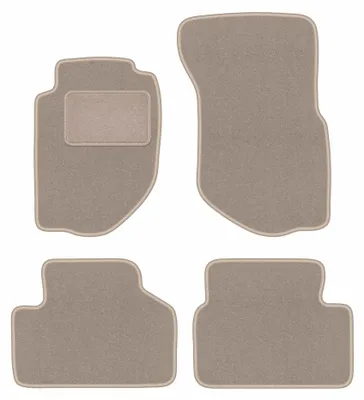 Immagine prodotto di Tappetini in moquette per Volvo 940 / 960 1991-1998 (berlina/station wagon) – set 4 pezzi, beige, su misura – Wielganizator LUX