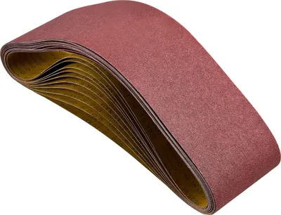 Image de Bandes abrasives VEVOR, 152 x 1219 mm papier abrasif ponceuse à bande 10 pièces grain 80, bande abrasive tissée en oxyde d'aluminium pour le travail du bois, de l'acier, de l'aluminium, des métaux non ferreux