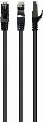 Image de gembird CAT6A Patchkabel (LSZH), 0,25m, schw.