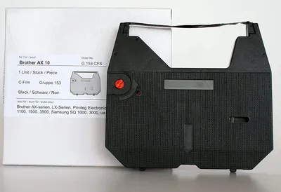Produktbild von Kores Farbband für brother AX 10 Carbon schwarz