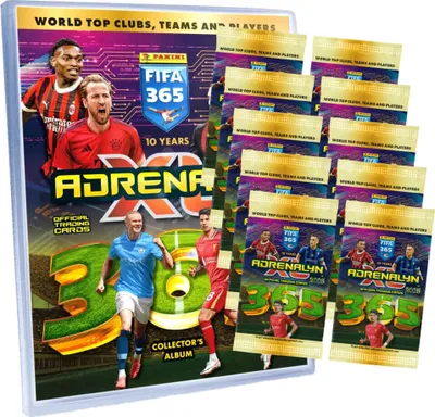 Produktbild von Panini Fifa 365 Karten 2025 - Trading Cards Sammelkarten - 1 Sammelmappe + 10 Booster