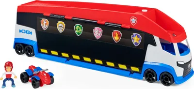 Produktbild von PAW Patrol Teamfahrzeug Paw Patroller im aktualisierten Design, inkl. Ryder Figur und 1 Basis Fahrzeug