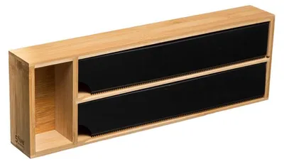 Obrázek produktu pro Kuchyňský organizér na fólii a pečicí papír BLACK BAMBOU