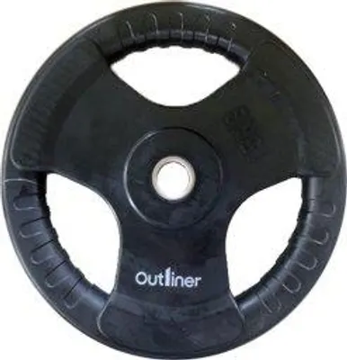 Produktbild von Outliner Rubber Plate With Handle Cut 15Kg