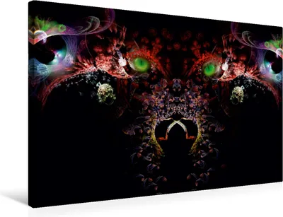 Produktbild von Calvendo Textil-Leinwand 75 cm x 50 cm quer Der Wolf, Gaymard Alain; 7373494
