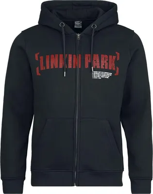 Produktbild von Linkin Park Kapuzenjacke Herren Meteora Red schwarz XL