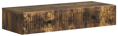 Immagine prodotto di Tavolino da Parete Laterale Rovere Fumo 87,5 x 34,5 x 17 cm
