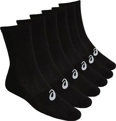 Produktbild von Asics - 6PPK Crew Socke - Schwarz Crew Socken